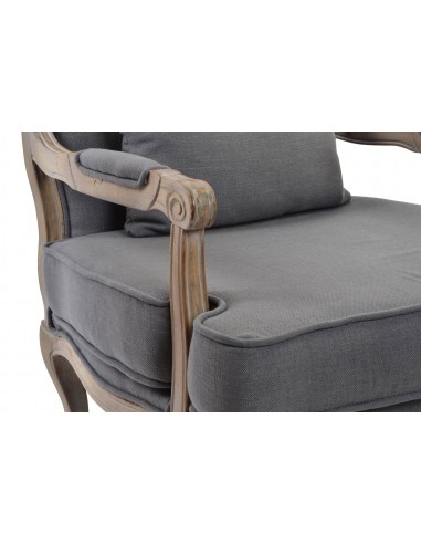 Sillón POLI madera gris