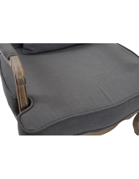 Sillón POLI madera gris