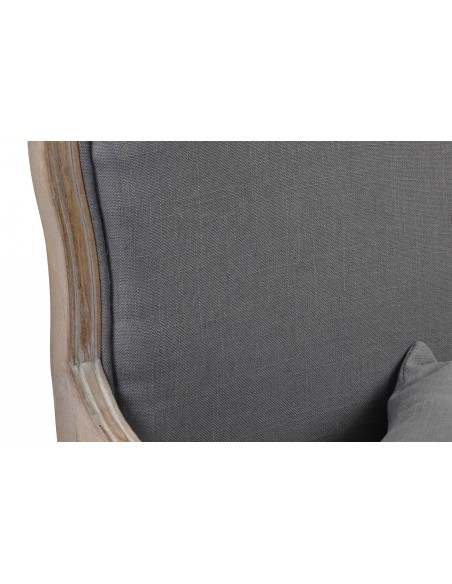 Sillón POLI madera gris