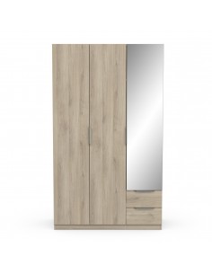 Armario 3p+2c+1e GHOST roble kronb 2