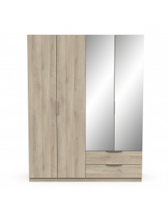 Armario 4p+2c+2e GHOST roble kronb 2