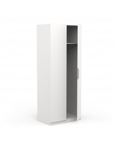 Armario 2p GHOST blanco mate
