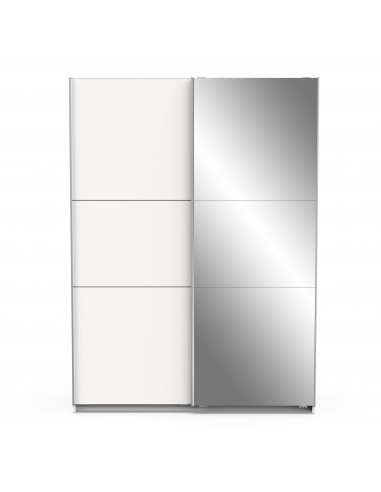 Armario 2p+1e GHOST 150cm blanco mate