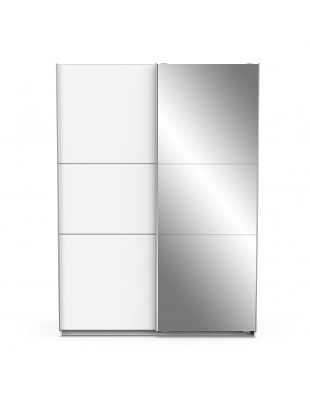 Armario 2p+1e GHOST 150cm blanco mate