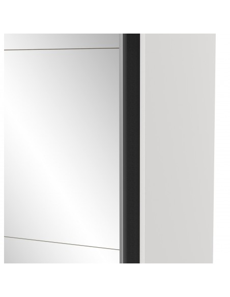 Armario 2p+1e GHOST 150cm blanco mate