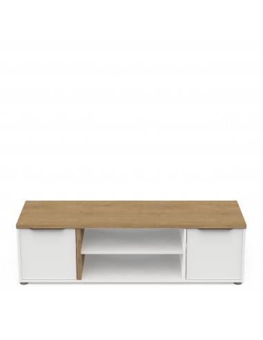Mueble tv HAMILTON 135cm blanco mate