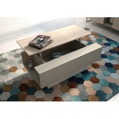 Mesa centro NUMS - Diseño elegante en madera de calidad