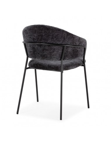 Silla LETICIA gris oscuro