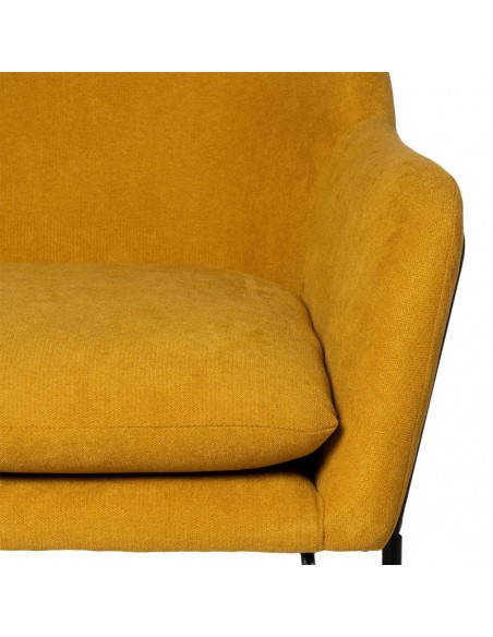 Butaca BUDAPEST mostaza