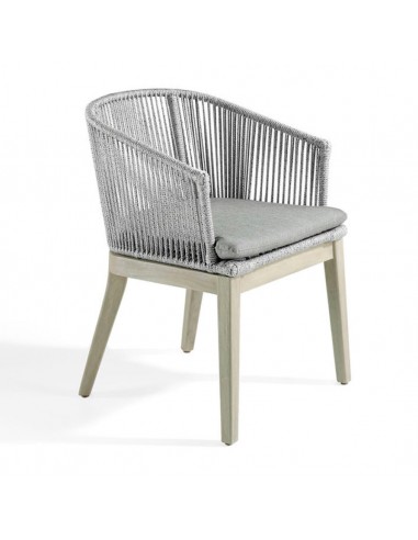 Set YURI mesa comedor + 6 sillones c/cojín