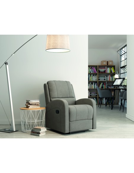 Sillón relax manual PALERMO tortora