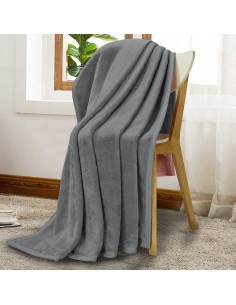 Manta CORALINA 220x240 - Plata