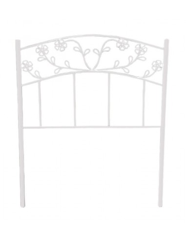Cabecero FORJA 550 90cm flores blanco