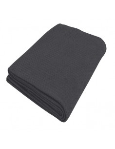 Colcha Multiusos ROMBO 180x260 - Gris oscuro