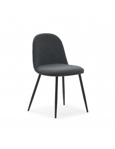 Silla MALILA gris oscuro