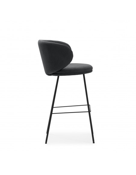 Taburete RUSH gris oscuro
