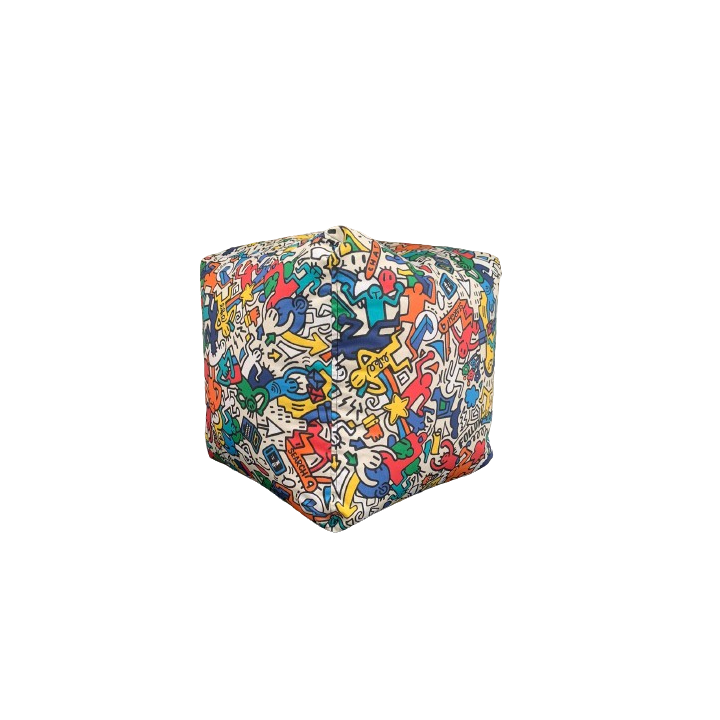 Puff cubo JAPI Taxco - Diseño moderno y práctico