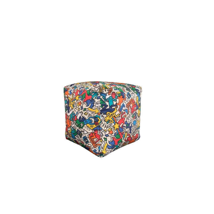 Puff cubo JAPI Taxco - Diseño moderno y práctico