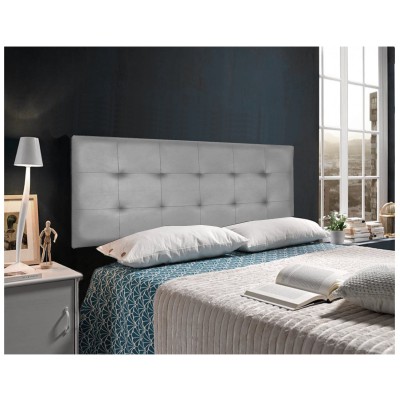 Cabecero VENUS 190x55 - Elegante polipiel plata
