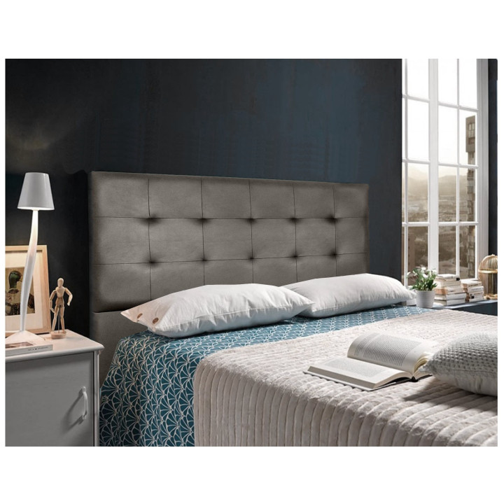 Cabecero VENUS 160x120 Polipiel Choco - Estilo Moderno