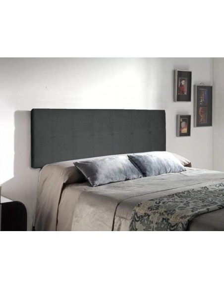 Cabecero COSTA 160 gris oscuro