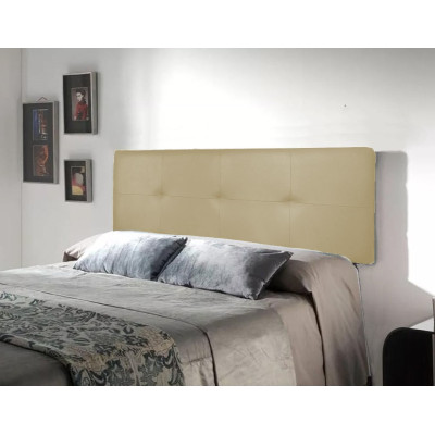 Cabecero COSTA 110 - Elegante diseño en polipiel beige