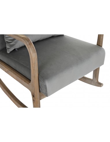 Mecedora RUBBERWOOD gris