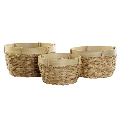 Cesta JUNCO pequeña - Ideal para decoración elegante