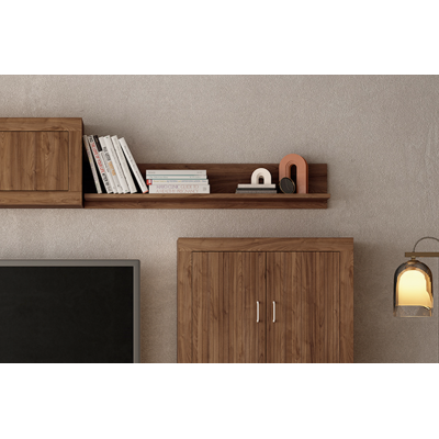 Estante Pared JAVA 130cm - Solución Elegante y Robusta