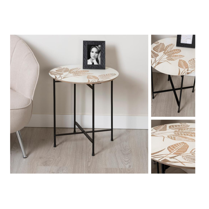 Mesa auxiliar MANGO-METAL - Diseño elegante y funcional