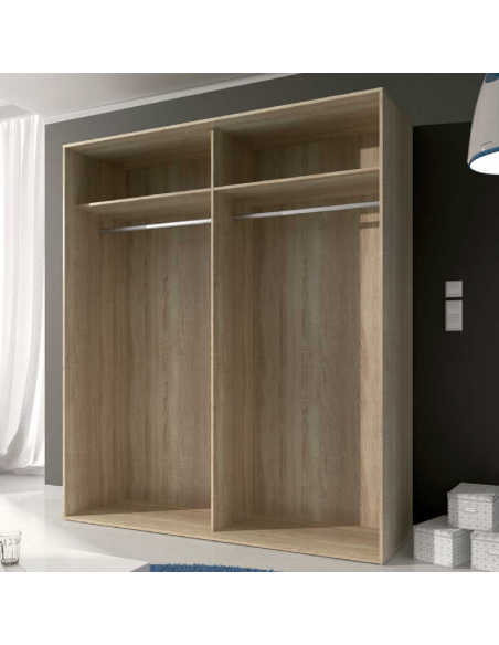 Armario 2p LARA 180cm grafito