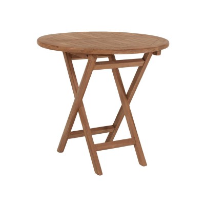 Mesa redonda TECA plegable