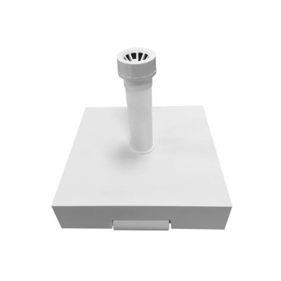 Base parasol RUEDA 40kg blanco