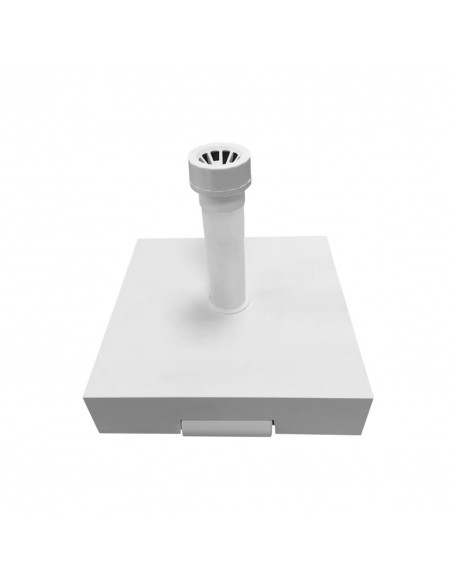Base parasol RUEDA 40kg blanco