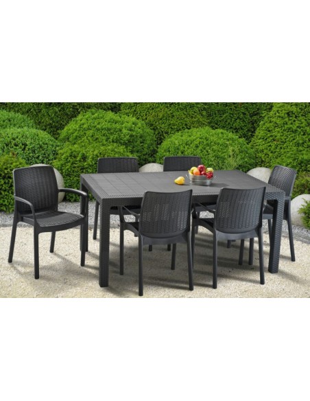 Mesa + 6 sillas MELODI