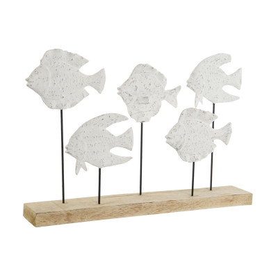 Decoración PECES resina