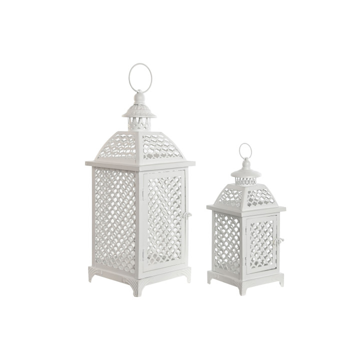 Set 2 farolas HIERRO