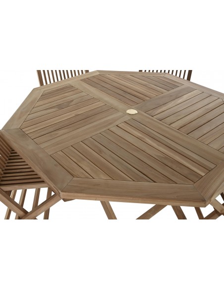 Mesa comedor + 4 sillas TECA
