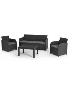 Set ROSALIE grafito 2