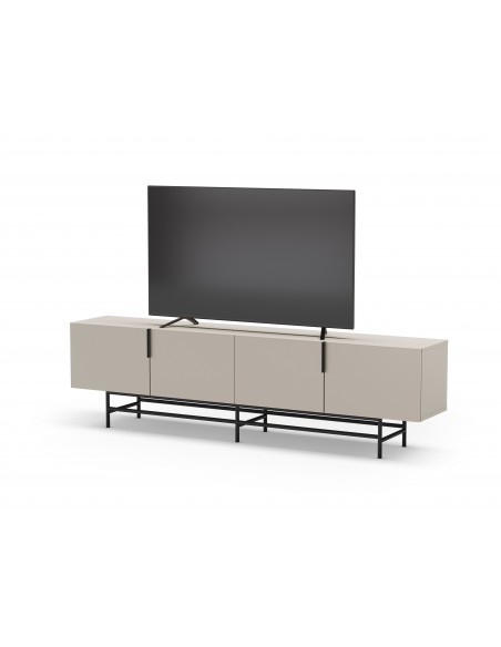 Mueble tv ELDIA 4p crema