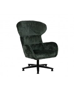 Sillón giratorio TEJI verde 2