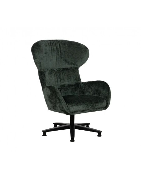Sillón giratorio TEJI verde