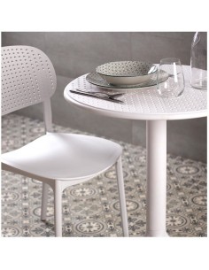 Mesa COCKTAIL blanca 2