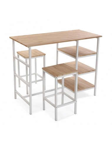 Mesa + 2 sillas 094 blanco