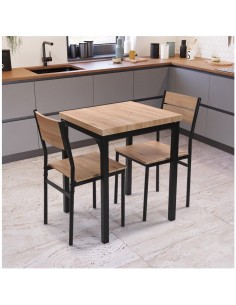 Mesa + 2 sillas 124