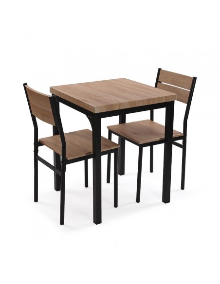 Mesa + 2 sillas 124