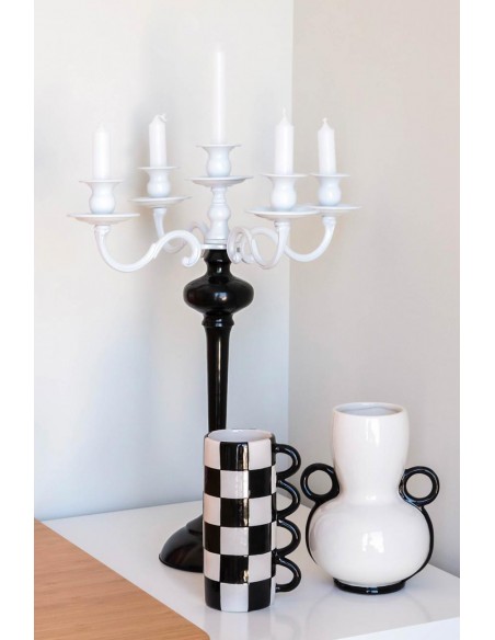 Jarrón CERAMIC bicolor