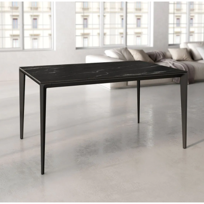 Mesa CORTES 160cm - Elegante superficie de porcelana