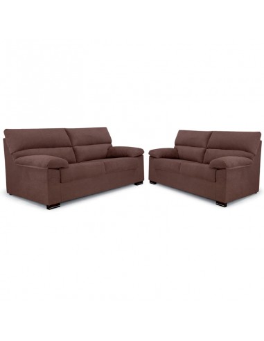 Conjunto 3+2 LANDY choco