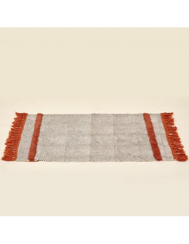 Alfombra 60x90 TERRACOTA individual